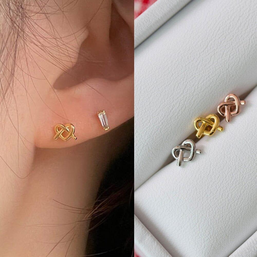 ミニハートプレッツェル ピアッシング Piercing 10000won