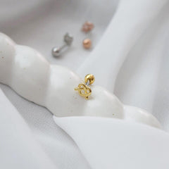 ミニハートプレッツェル ピアッシング Piercing 10000won