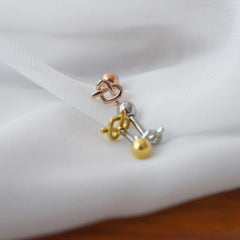 ミニハートプレッツェル ピアッシング Piercing 10000won