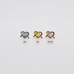 ミニハートプレッツェル ピアッシング Piercing 10000won