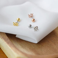 ミニハートプレッツェル ピアッシング Piercing 10000won