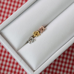 ミニハートプレッツェル ピアッシング Piercing 10000won