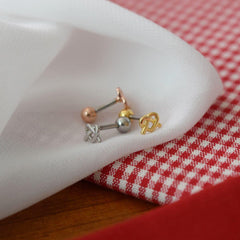 ミニハートプレッツェル ピアッシング Piercing 10000won