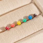 m&m chocolateピアッシング Earrings RUBY MOON