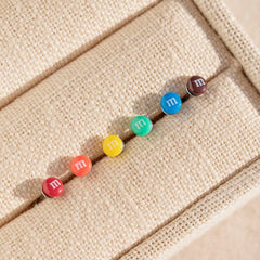 m&m chocolateピアッシング Earrings RUBY MOON