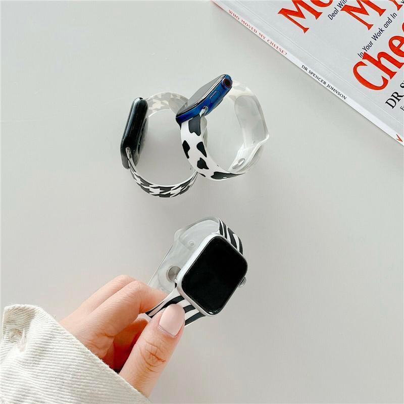 モノクロ パタン スポーツバンド apple watch バンド givgiv