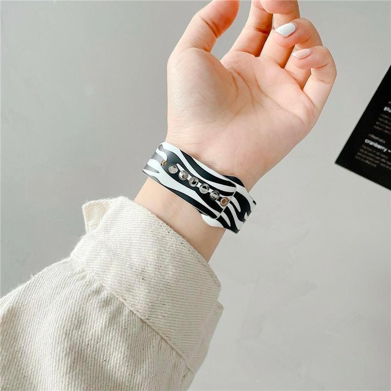 モノクロ パタン スポーツバンド apple watch バンド givgiv