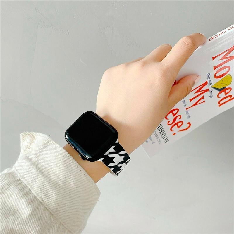 モノクロ パタン スポーツバンド apple watch バンド givgiv