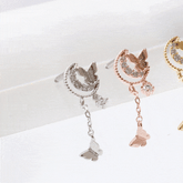 Moonlight Butterfly Drop (ピアス/ピアッシング) Piercing bling moon