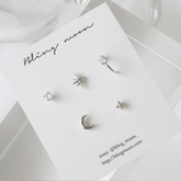 ムーントゥインクル ピアッシング(5 set) Piercing bling moon