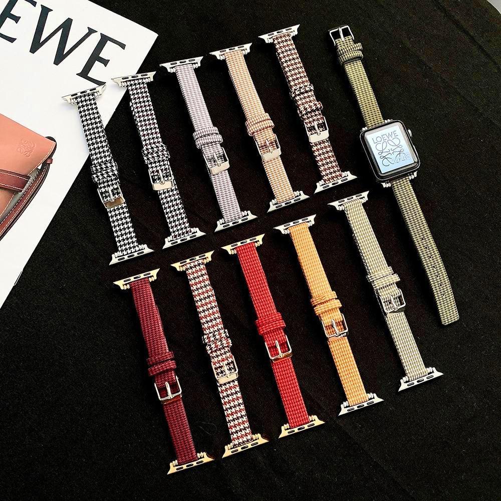 ナイロンキャンバススリムバンド(カーキ) apple watch バンド givgiv