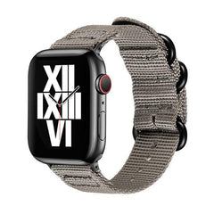 NATO バンド Apple Watch用 apple watch バンド givgiv 38mm/40mm Grey