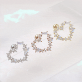 オーロラビッグハート(ピアス/ピアッシング) Piercing bling moon