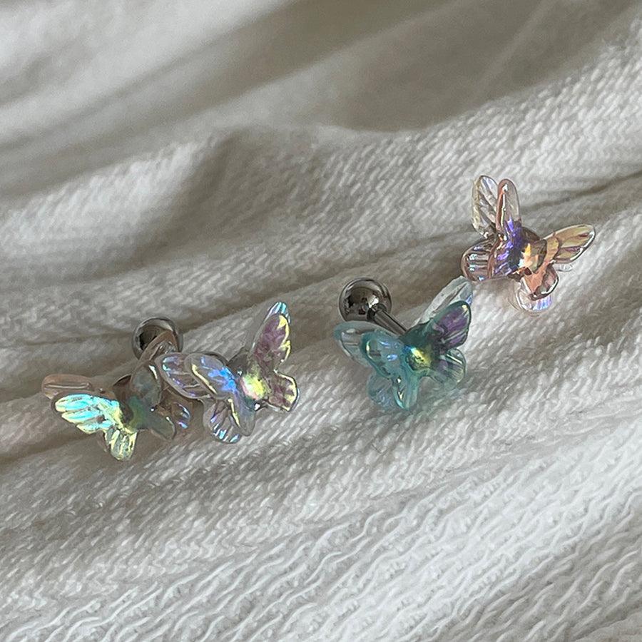 オーロラ蝶々ピアッシング Piercing 10000won