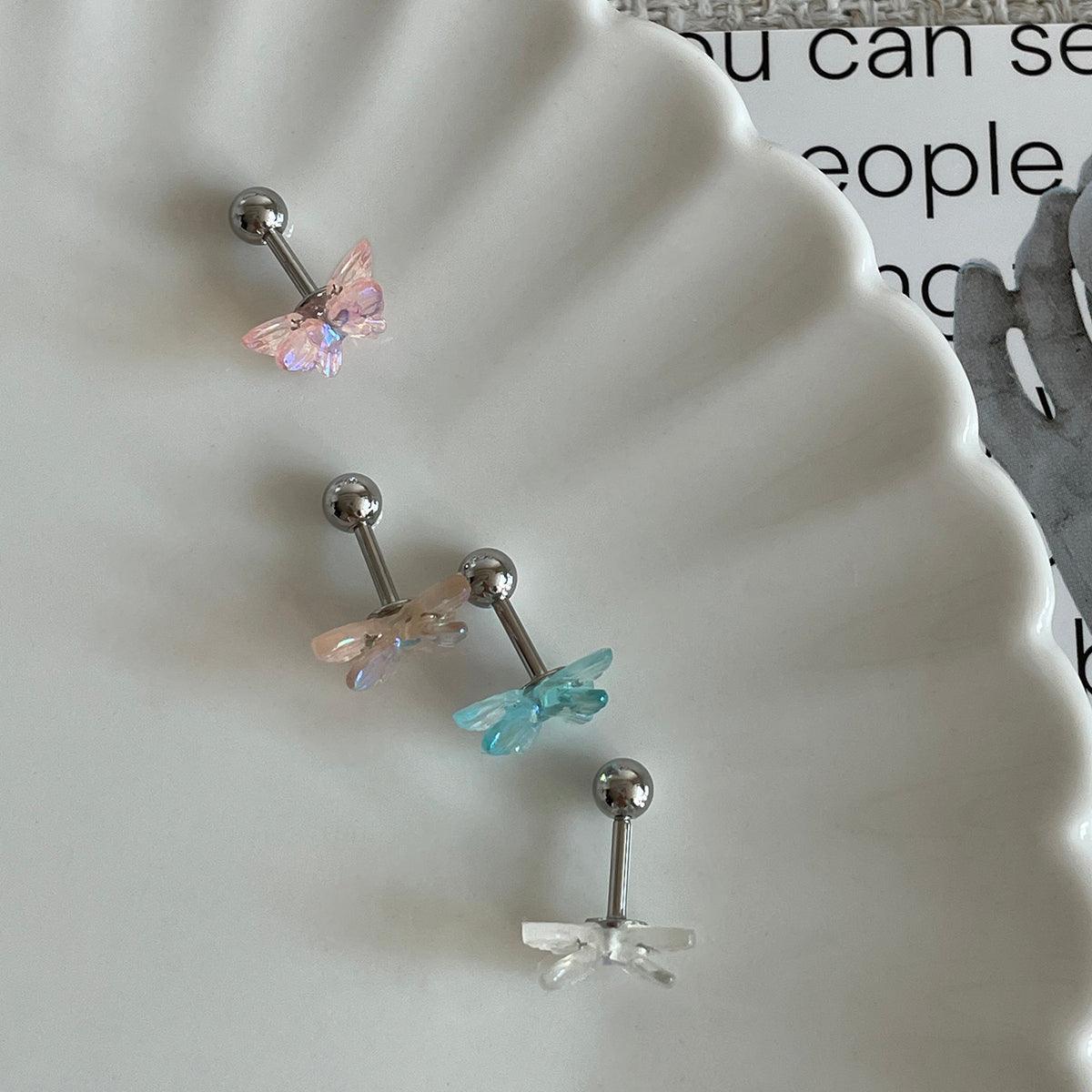 オーロラ蝶々ピアッシング Piercing 10000won