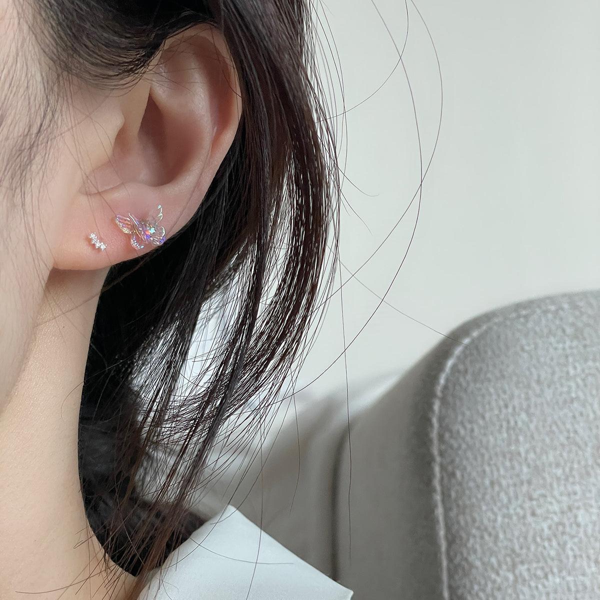 オーロラ蝶々ピアッシング Piercing 10000won
