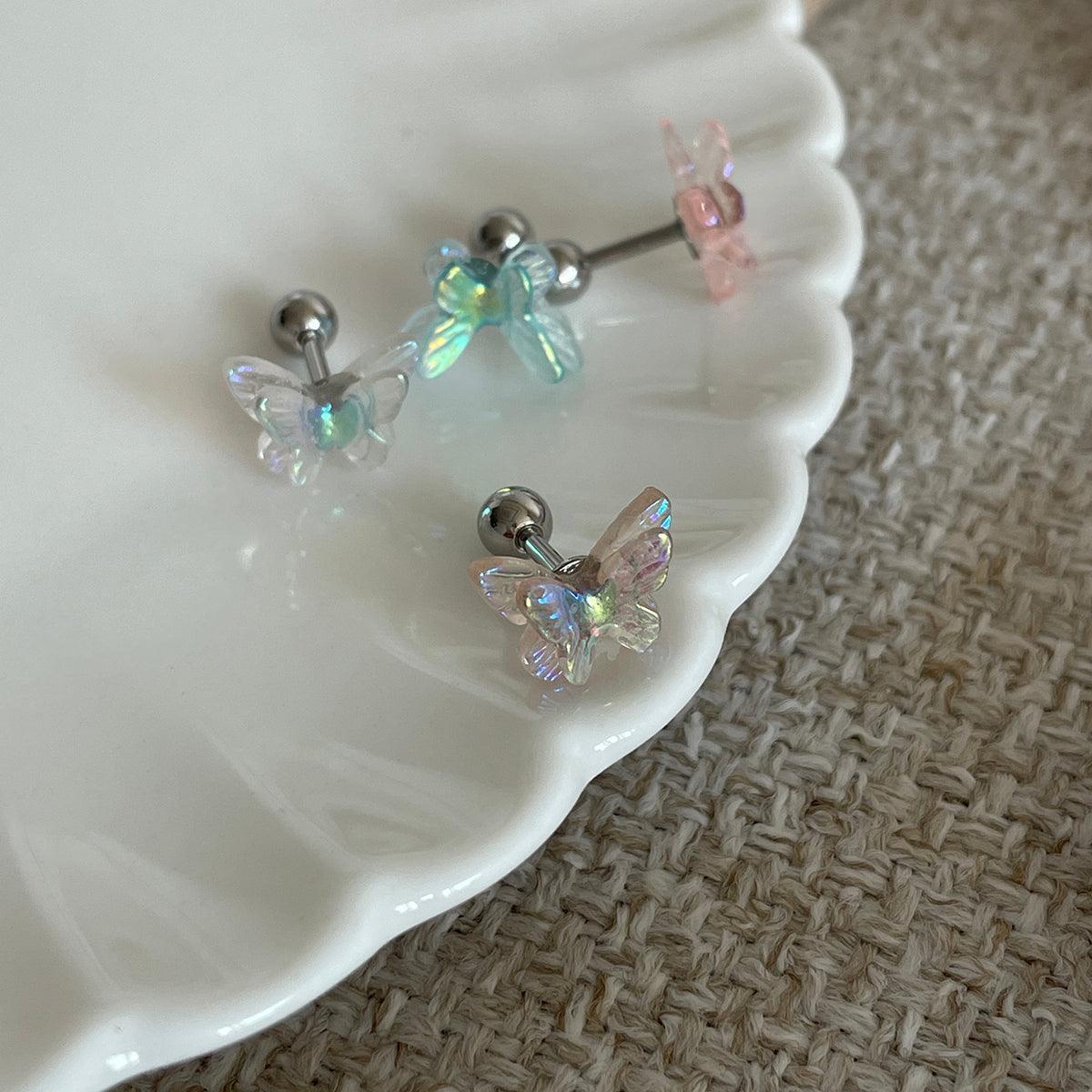 オーロラ蝶々ピアッシング Piercing 10000won