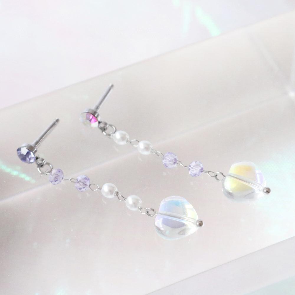 オーロラハートドロップピアッシング Piercing bling moon