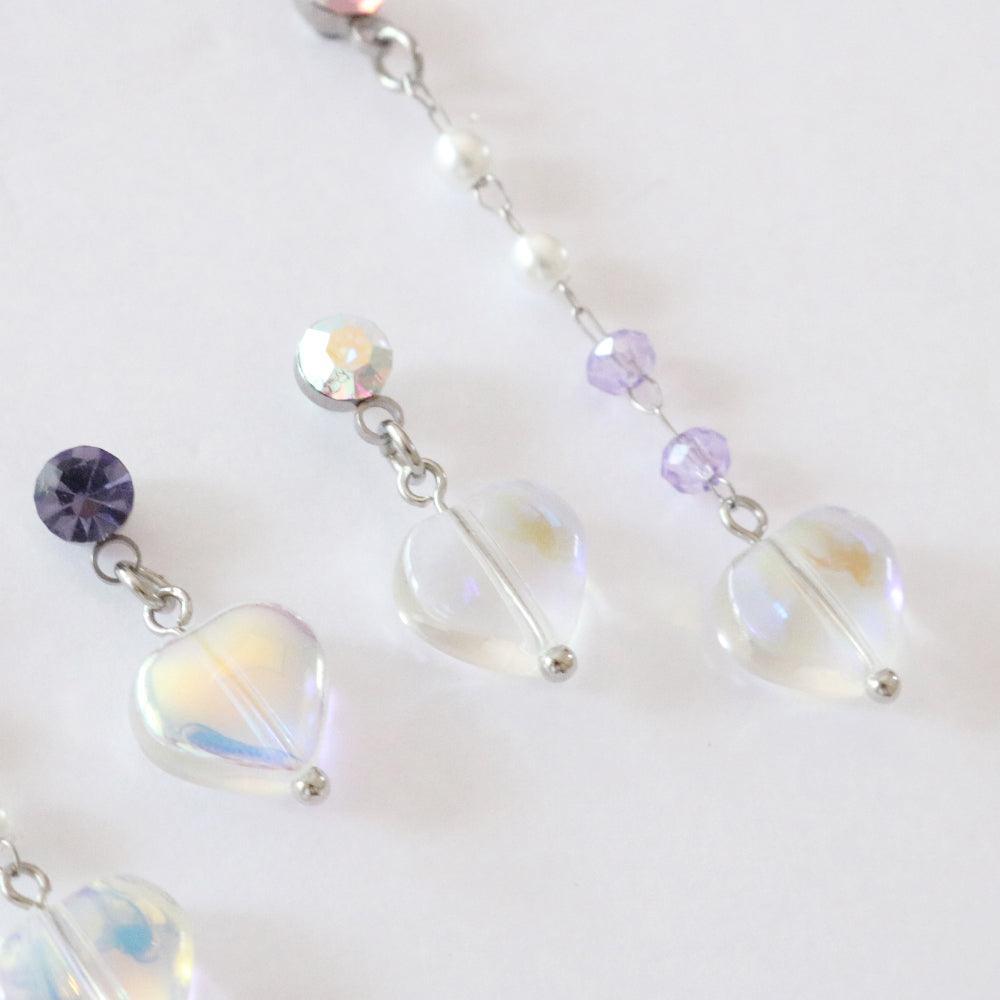 オーロラハートドロップピアッシング Piercing bling moon