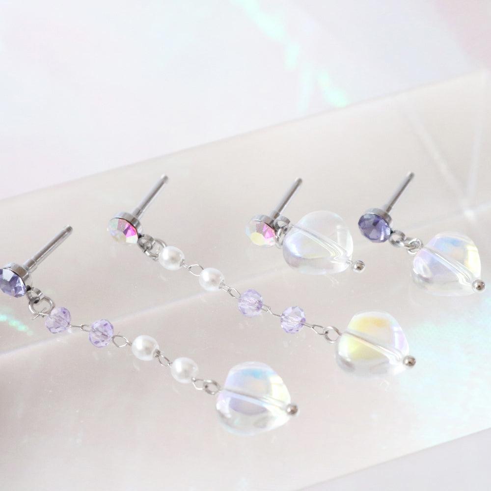 オーロラハートドロップピアッシング Piercing bling moon