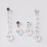 オーロラハートドロップピアッシング Piercing bling moon