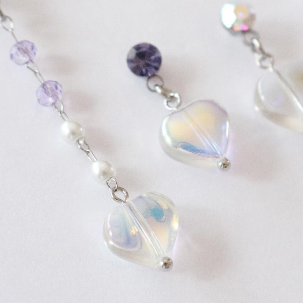 オーロラハートドロップピアッシング Piercing bling moon