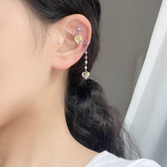 オーロラハートドロップピアッシング Piercing bling moon