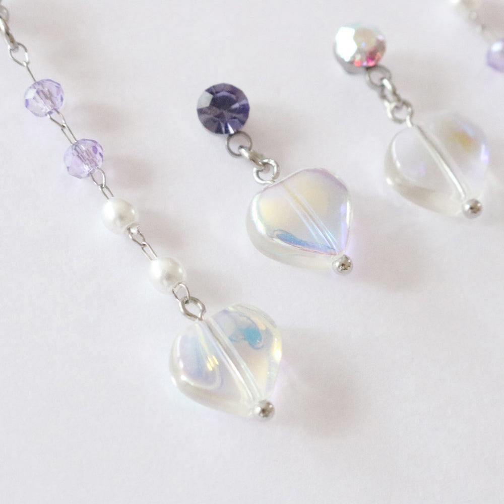 オーロラハートドロップピアッシング Piercing bling moon