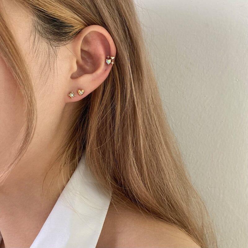 オーロラキュービックスパークル・ピアッシング Piercing younglong-seoul