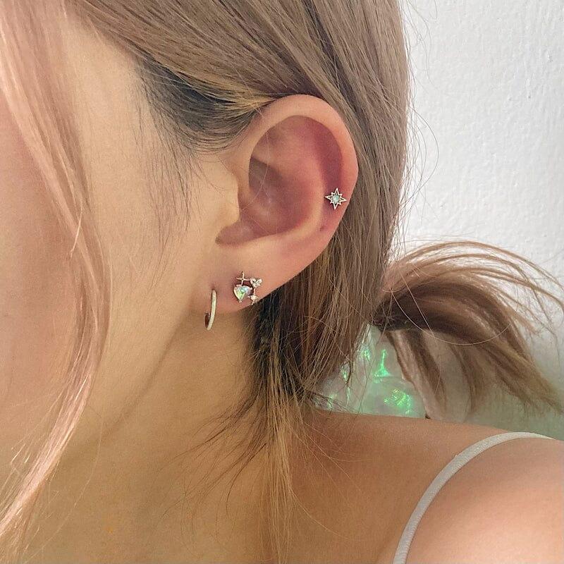オーロラキュービックスパークル・ピアッシング Piercing younglong-seoul