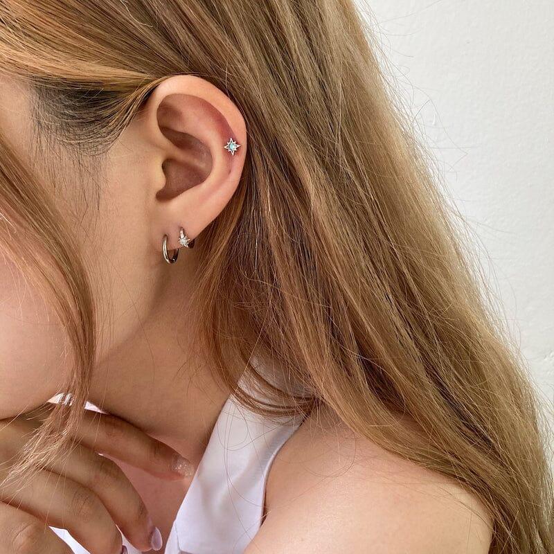 オーロラキュービックスパークル・ピアッシング Piercing younglong-seoul