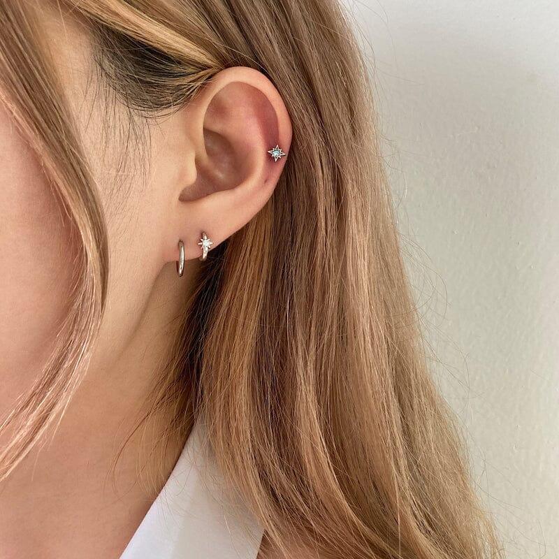 オーロラキュービックスパークル・ピアッシング Piercing younglong-seoul