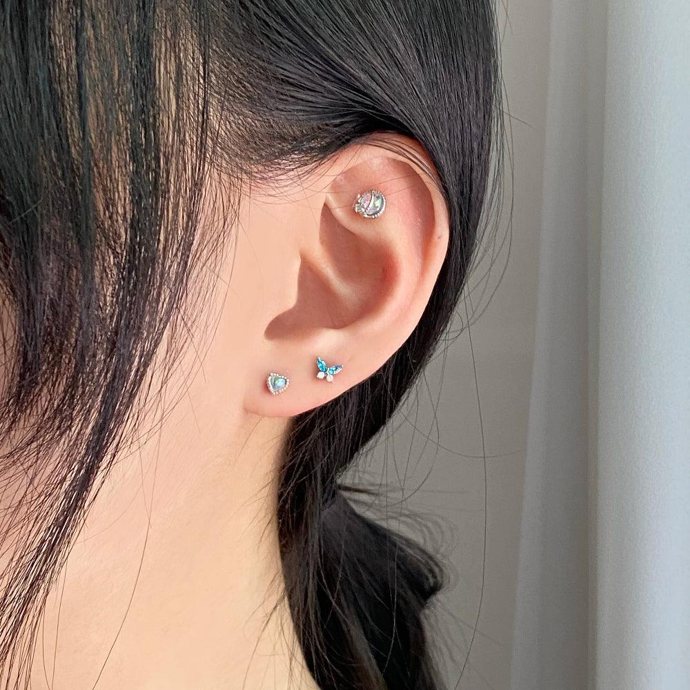 オーシャンブルーフライ(ピアス/ピアッシング) Piercing bling moon