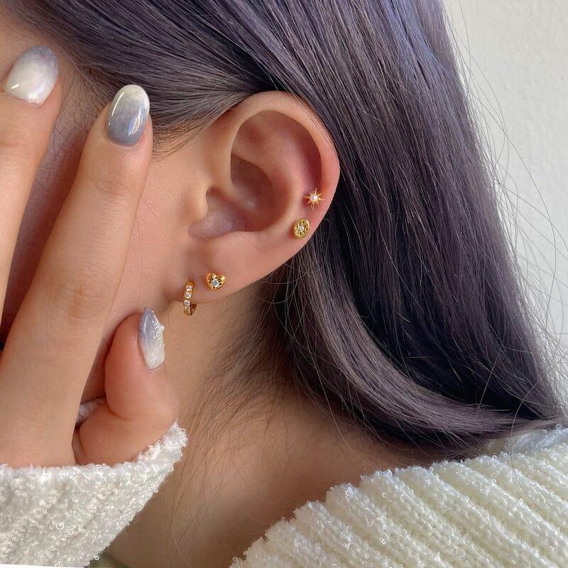 パール・イン・スパークル・スター・ピアッシング Piercing younglong-seoul