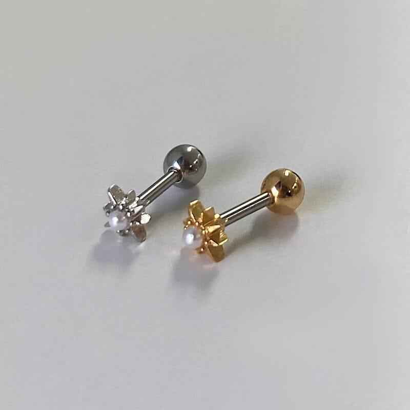 パール・イン・スパークル・スター・ピアッシング Piercing younglong-seoul