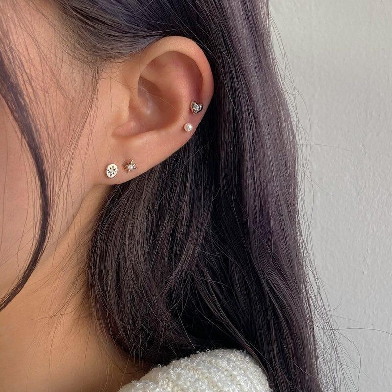 パール・イン・スパークル・スター・ピアッシング Piercing younglong-seoul