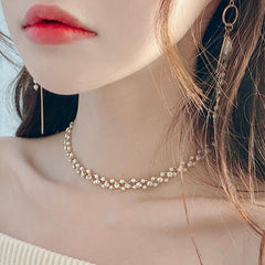 Pearl & Cubic ネックレス necklace soo&soo