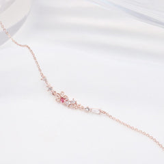 Pink Sweet Flower ブレスレット Bracelet bling moon 