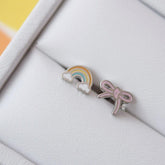 ピンクリボン虹 ピアッシング Piercing 10000won