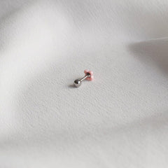 ピンク/スカイブルー 花 ピアッシング Piercing 10000won
