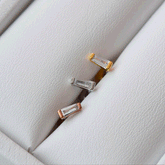 ポイント ストレート キュービック ピアッシング Piercing 10000won