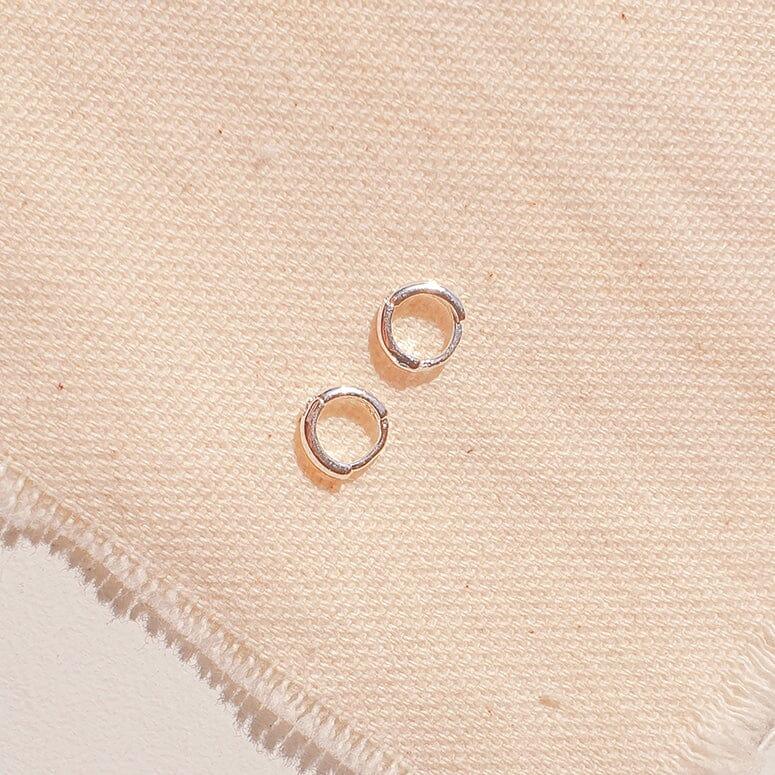 [企画特価][925 Silver]超ミニワンタッチリングピアス Earrings SET ME UP♡ 