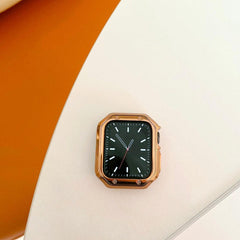 【前面ガラスなし】TPU メッキ 保護ケース (※ケース単品) apple watch バンド givgiv 03ローズゴールド (ケース単品) 38mm/40mm/41mm用