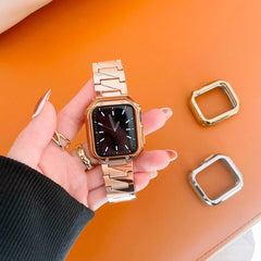 【前面ガラスなし】TPU メッキ 保護ケース (※ケース単品) apple watch バンド givgiv