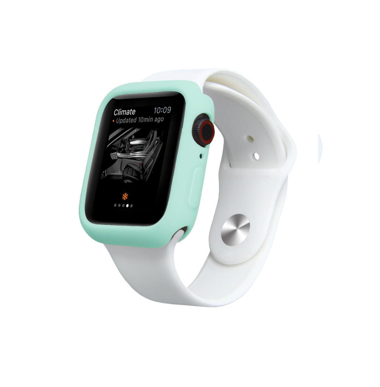 【前面ガラス無し】【12色】キャンディバンパーケース apple watch バンド givgiv
