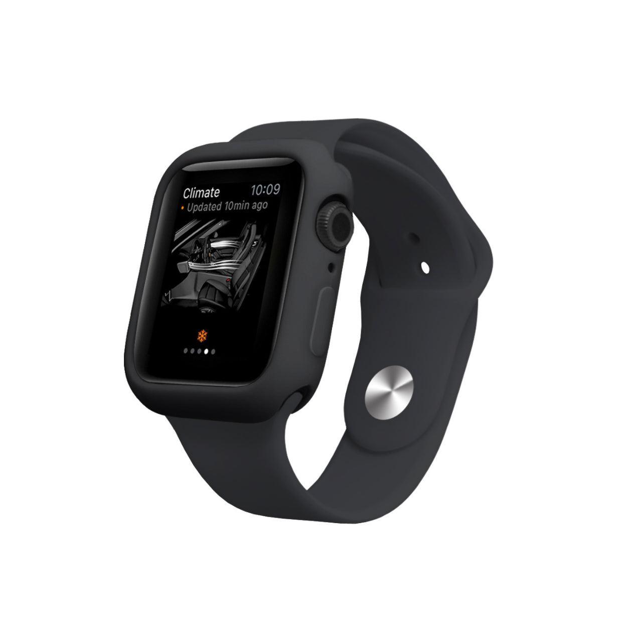 【前面ガラス無し】【12色】キャンディバンパーケース apple watch バンド givgiv
