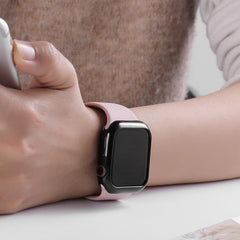 【前面ガラス無し】Apple Watch 本体保護用 ハーフカバー TPU素材(単品) apple watch バンド givgiv