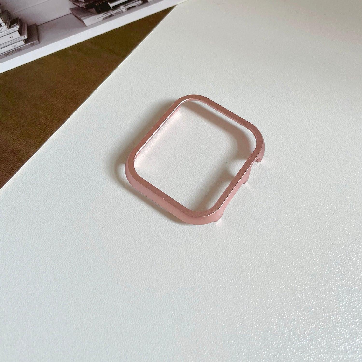 【前面ガラス無し】applewatch7専用_ アルミフレーム AppleWatch 保護ケース apple watch バンド givgiv