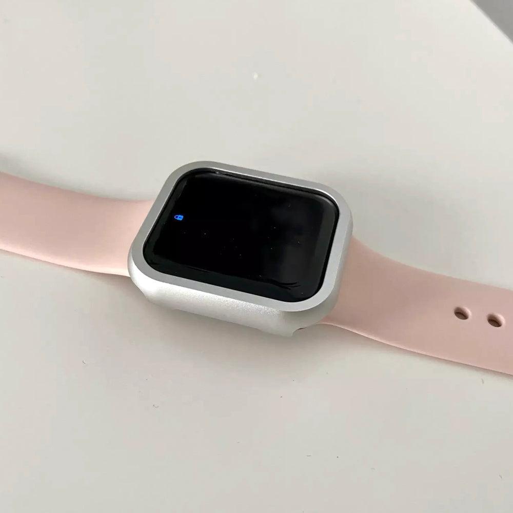 【前面ガラス無し】applewatch7専用_ アルミフレーム AppleWatch 保護ケース apple watch バンド givgiv