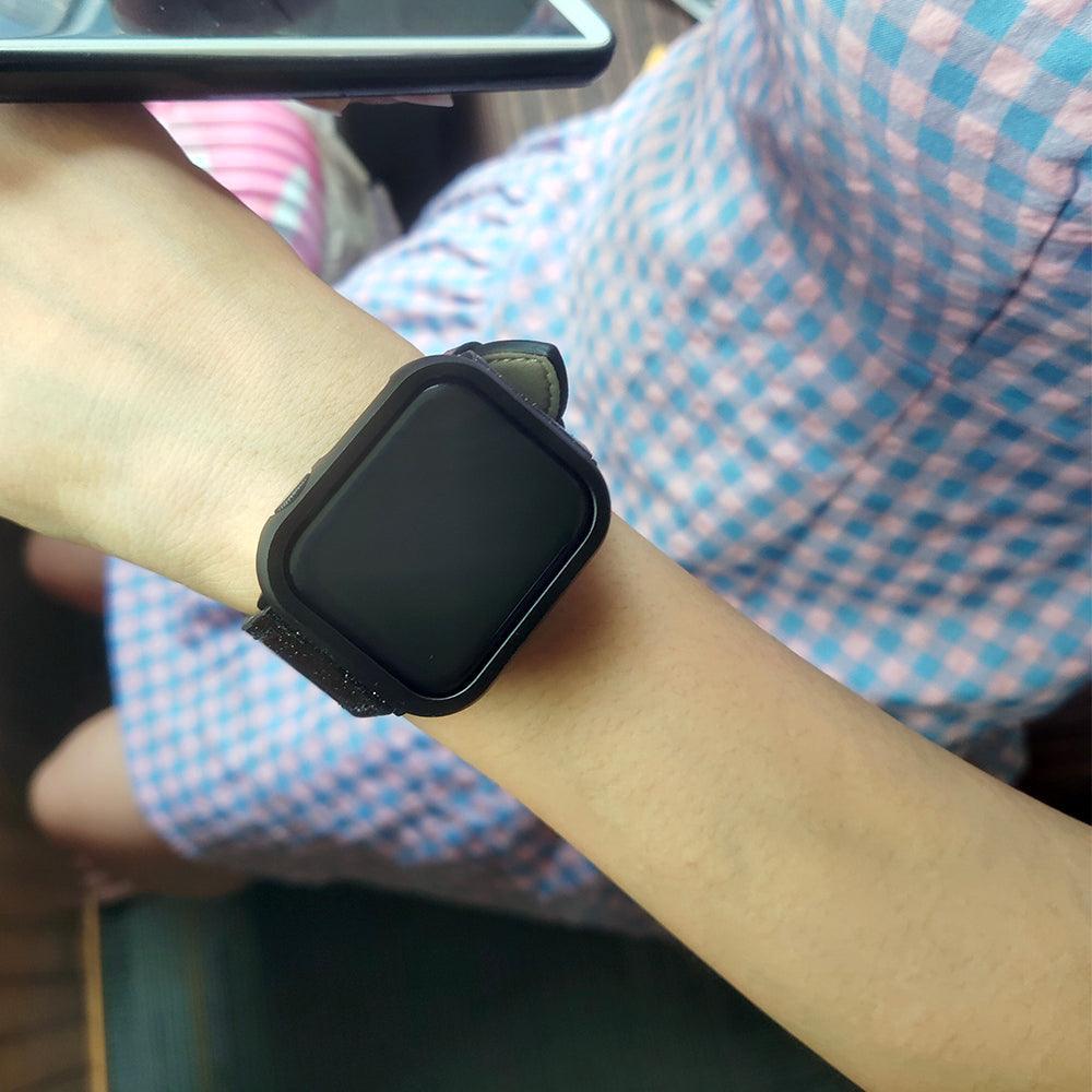 【前面ガラス無し】アルミフレーム AppleWatch 保護ケース apple watch バンド givgiv